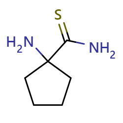 1-aminocyclopentane-1-carbothioamide图片