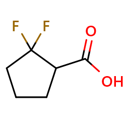 2,2-difluorocyclopentanecarboxylicacid图片