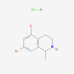 7-Bromo-5-Fluoro-1-Methyl-1,2,3,4-Tetrahydro-Isoquinoline Hydrochloride图片
