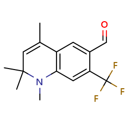 1,2,2,4-tetramethyl-7-(trifluoromethyl)-1,2-dihydroquinoline-6-carbaldehyde图片