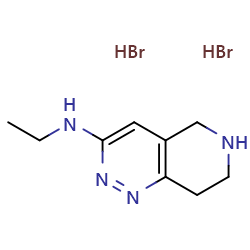 N-ethyl-5H,6H,7H,8H-pyrido[4,3-c]pyridazin-3-aminedihydrobromide图片