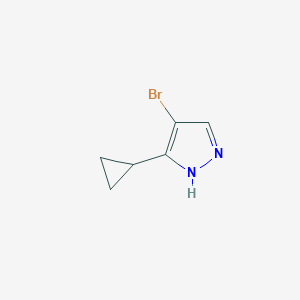 4-Bromo-5-cyclopropyl-1H-pyrazole图片