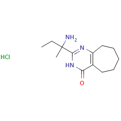 2-(2-aminobutan-2-yl)-3H,4H,5H,6H,7H,8H,9H-cyclohepta[d]pyrimidin-4-onehydrochloride图片