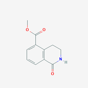 METHYL 1-OXO-1,2,3,4-TETRAHYDROISOQUINOLINE-5-CARBOXYLATE图片