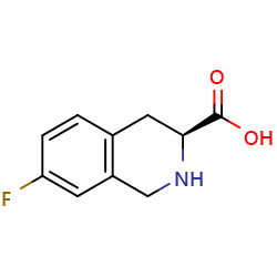 (3S)-7-fluoro-1,2,3,4-tetrahydroisoquinoline-3-carboxylicacid图片