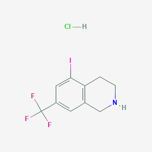 7-(trifluoromethyl)-1,2,3,4-tetrahydro-5-iodoisoquinoline hcl图片