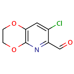 7-chloro-2H,3H-[1,4]dioxino[2,3-b]pyridine-6-carbaldehyde图片