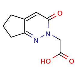 2-{3-oxo-2H,3H,5H,6H,7H-cyclopenta[c]pyridazin-2-yl}aceticacid图片