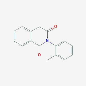 2-(2-Methylphenyl)-1,2,3,4-tetrahydroisoquinoline-1,3-dione图片