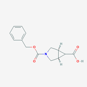 exo-3-[(benzyloxy)carbonyl]-3-azabicyclo[3,1,0]hexane-6-carboxylicacid图片