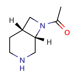 (1s,6r)-rel-8-acetyl-3,8-diazabicyclo[4,2,0]octane图片