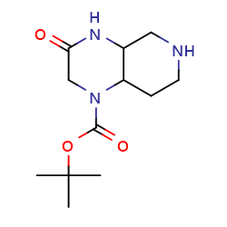tert-butyl3-oxo-decahydropyrido[3,4-b]pyrazine-1-carboxylate图片