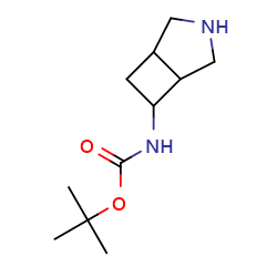 tert-butylN-(3-azabicyclo[3,2,0]heptan-6-yl)carbamate图片