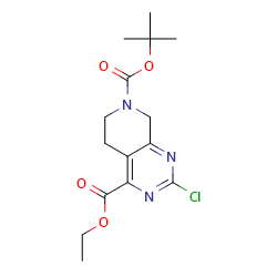 7-tert-butyl4-ethyl2-chloro-5H,6H,7H,8H-pyrido[3,4-d]pyrimidine-4,7-dicarboxylate图片