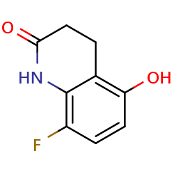 8-fluoro-5-hydroxy-1,2,3,4-tetrahydroquinolin-2-one图片
