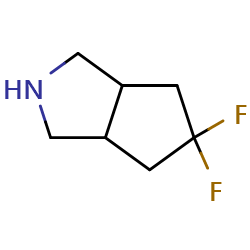 5,5-difluoro-octahydrocyclopenta[c]pyrrole图片