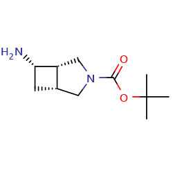 tert-butyl(1R,5S,6S)-rel-6-amino-3-azabicyclo[3,2,0]heptane-3-carboxylate图片