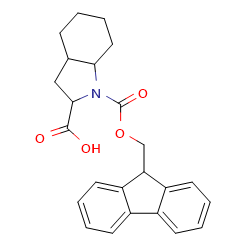 1-{[(9H-fluoren-9-yl)methoxy]carbonyl}-octahydro-1H-indole-2-carboxylicacid图片