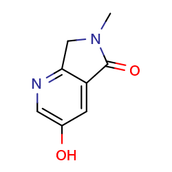 3-hydroxy-6-methyl-5H,6H,7H-pyrrolo[3,4-b]pyridin-5-one图片