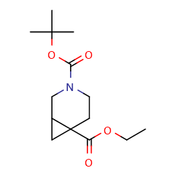 O3-tert-butylO6-ethyl3-azabicyclo[4,1,0]heptane-3,6-dicarboxylate图片