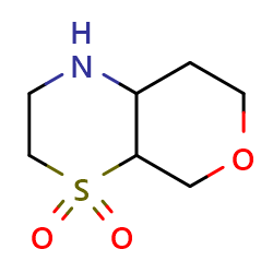 octahydro-4λ?-pyrano[3,4-b][1,4]thiazine-4,4-dione图片