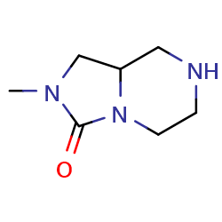 2-methyl-octahydroimidazo[1,5-a]pyrazin-3-one图片