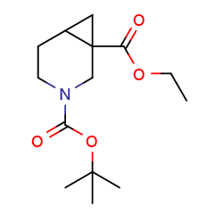 3-tert-butyl1-ethyl3-azabicyclo[4,1,0]heptane-1,3-dicarboxylate图片