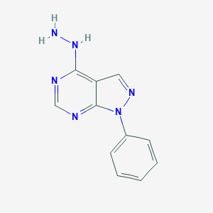 4-Hydrazinyl-1-phenyl-1H-pyrazolo[3,4-D]pyrimidine图片