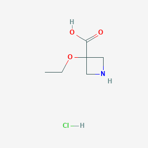3-Ethoxyazetidine-3-carboxylicacidhydrochloride图片