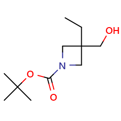 Tert-Butyl3-ethyl-3-(hydroxymethyl)azetidine-1-carboxylate图片