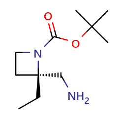 (S)-Tert-Butyl2-(aminomethyl)-2-ethylazetidine-1-carboxylate图片
