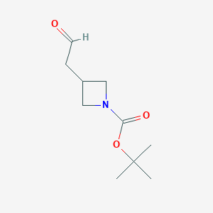 Tert-butyl3-(2-oxoethyl)azetidine-1-carboxylate图片