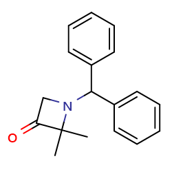 1-Benzhydryl-2,2-dimethylazetidin-3-one图片
