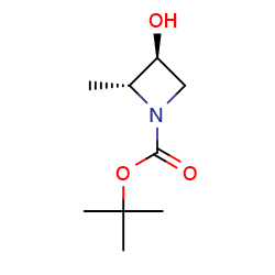 Tert-butyl(2R,3S)-3-hydroxy-2-methylazetidine-1-carboxylate图片