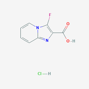 3-氟咪唑并[1,2-a]吡啶-2-羧酸盐酸盐图片