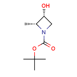 Tert-Butyl(2R,3R)-3-hydroxy-2-methylazetidine-1-carboxylate图片
