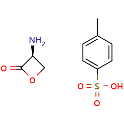 (3S)-3-aminooxetan-2-one4-methylbenzenesulfonicacid图片
