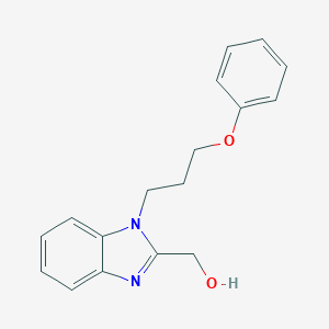 [1-(3-phenoxypropyl)-1H-benzimidazol-2-yl]methanol图片