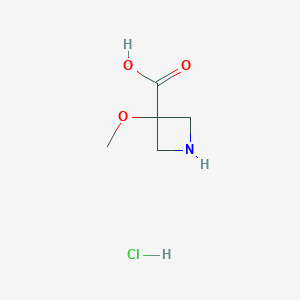 3-Methoxyazetidine-3-carboxylicacidhydrochloride图片