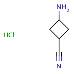 3-Aminocyclobutane-1-carbonitrilehydrochloride图片