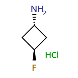 cis-3-Fluorocyclobutanaminehydrochloride图片