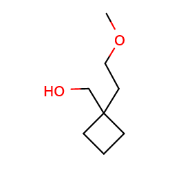 [1-(2-Methoxyethyl)cyclobutyl]methanol图片