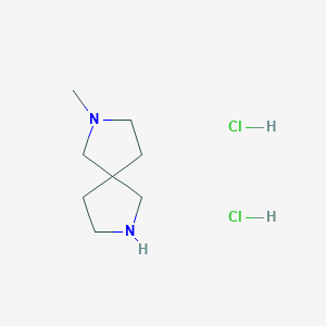 2-Methyl-2,7-diazaspiro[4,4]nonanedihydrochloride图片