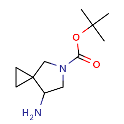 tert-butyl7-amino-5-azaspiro[2,4]heptane-5-carboxylate图片