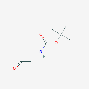 (1-Methyl-3-oxo-cyclobutyl)carbamicacidtert-butylester图片