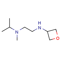 N-{2-[methyl(propan-2-yl)amino]ethyl}oxetan-3-amine图片