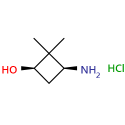 (1R,3S)-Rel-3-Amino-2,2-dimethylcyclobutanolhydrochloride图片