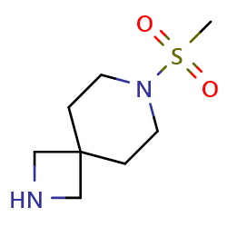 7-methanesulfonyl-2,7-diazaspiro[3,5]nonane图片