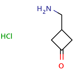 3-(Aminomethyl)cyclobutanonehydrochlorideͼƬ