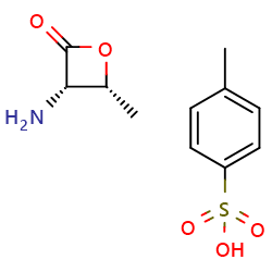(3S,4R)-3-amino-4-methyl-oxetan-2-one4-methylbenzenesulfonicacid图片